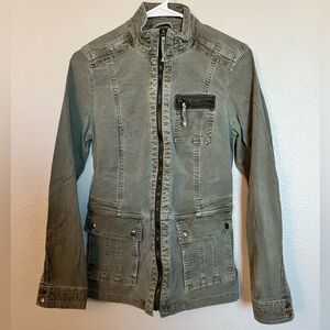 Lucky Brand Olive Green Utility Jacket